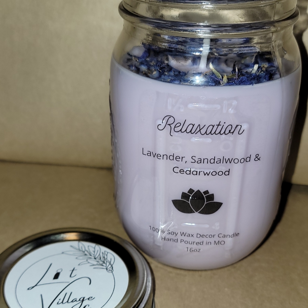 Relaxation Candle- Large 16oz